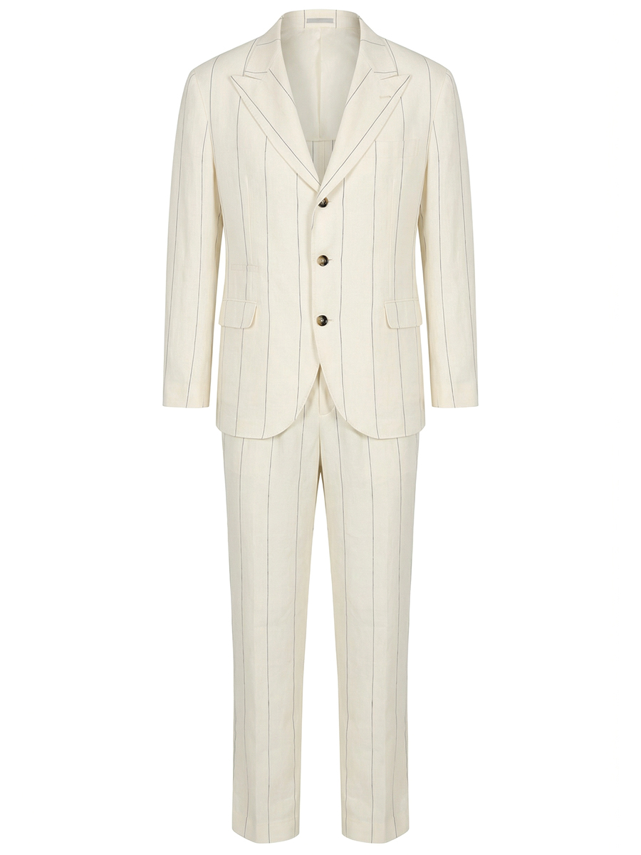 Костюм льняной BRUNELLO CUCINELLI