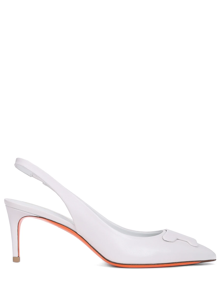 Туфли кожаные SANTONI WDLS71474HA2TSZAI80 Белый 