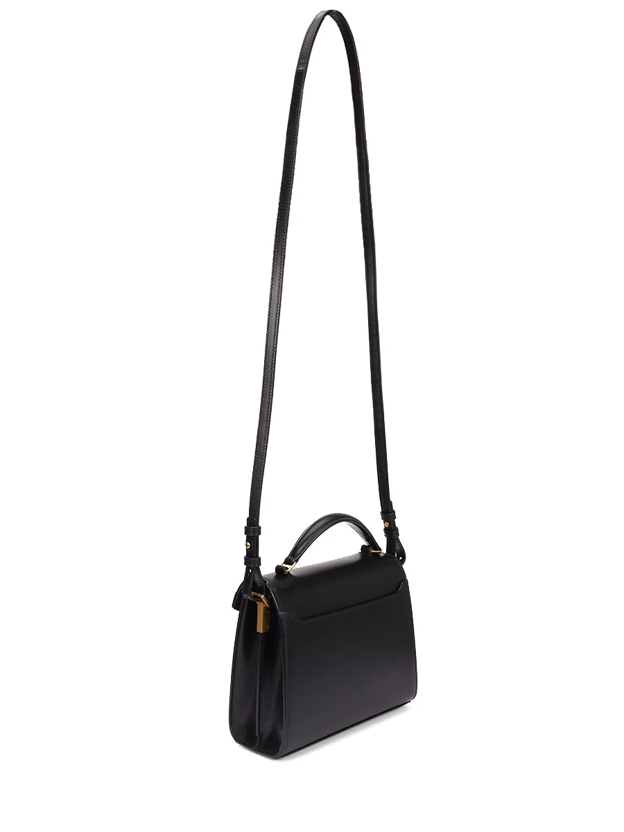 Сумка кожаная Cassandra SAINT LAURENT 6239300SX0W1000 Черный  Фото 3