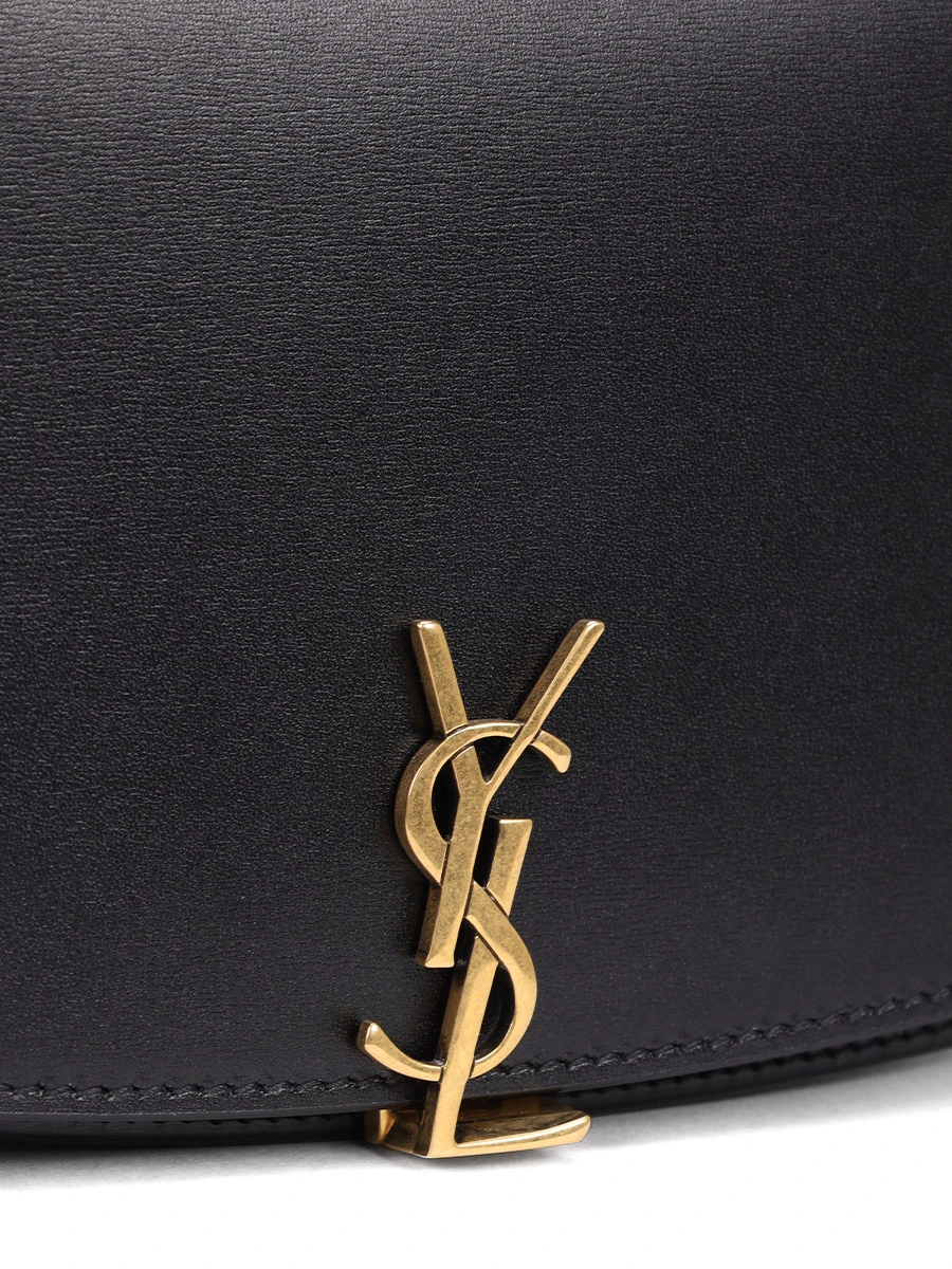 Сумка кожаная Voltaire in box SAINT LAURENT 787671-0SX0W-1000 Черный  Фото 5