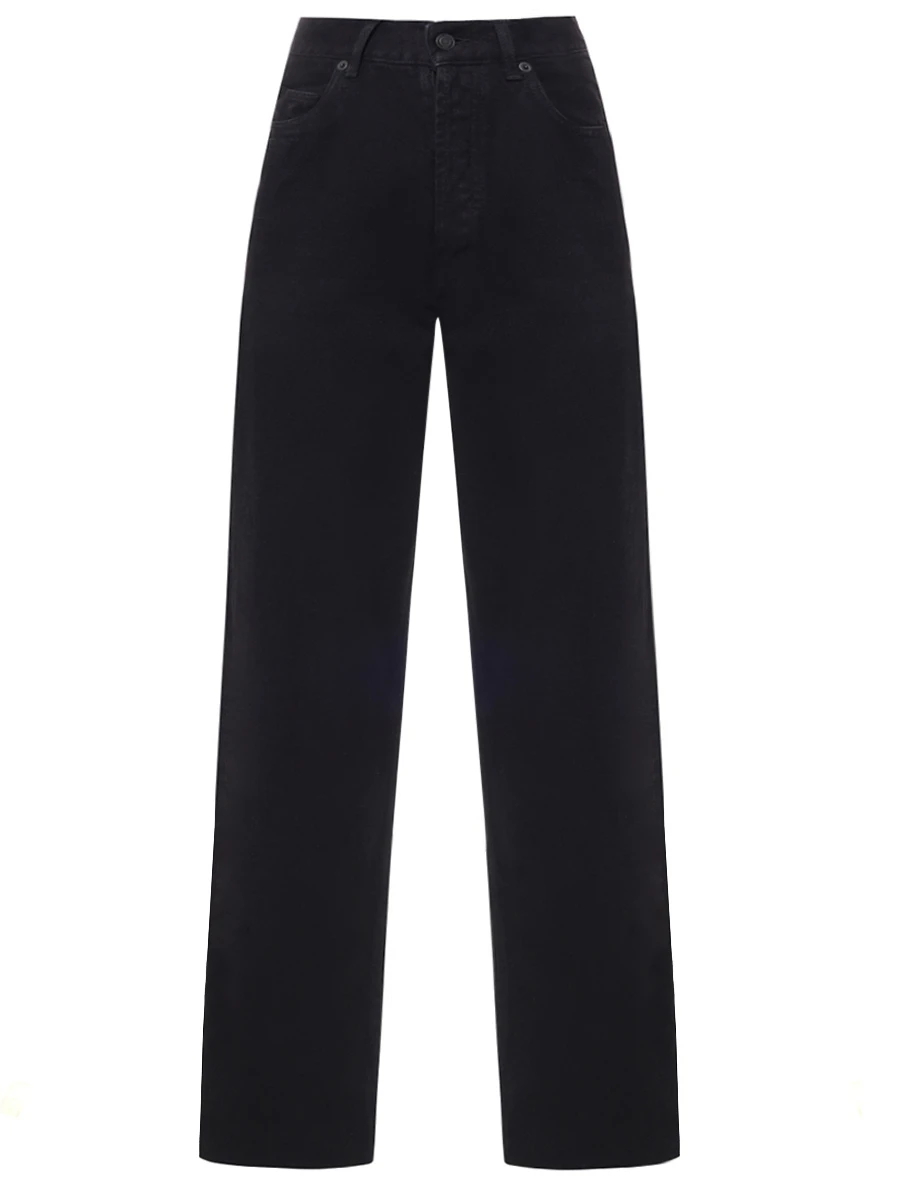 Джинсы хлопковые SAINT LAURENT 823600-Y29WA-1294 Черный 