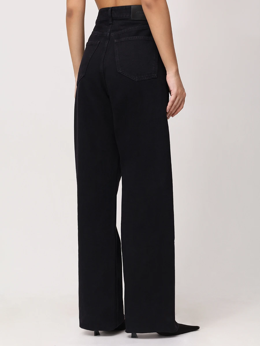 Джинсы хлопковые SAINT LAURENT 823600-Y29WA-1294 Черный  Фото 3