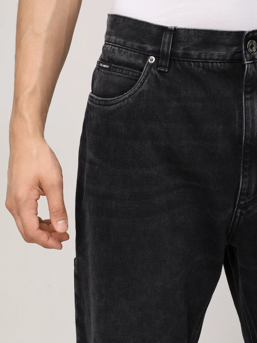 

Джинсы Over Fit хлопковые, Серый, GP0P9DG8MI3 S9001