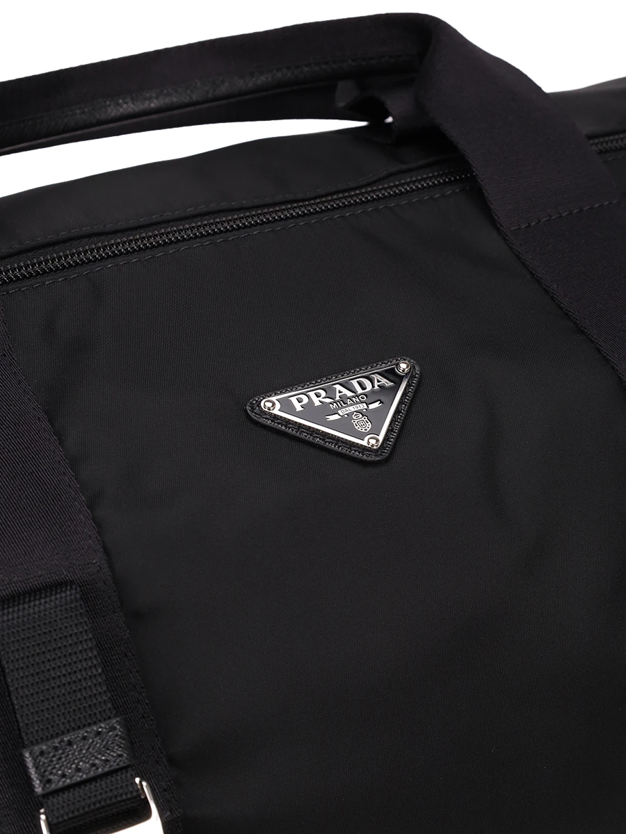 Сумка текстильная PRADA 2VC015VMON2DMG F0002 Черный  Фото 5