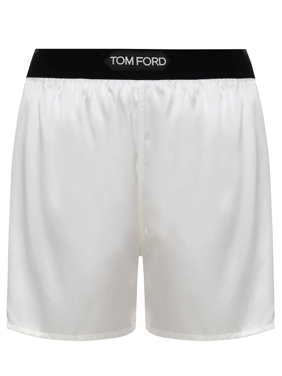 Шорты шелковые TOM FORD SH0021-FAX881 AW013 Белый 
