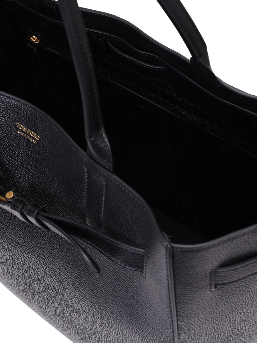 Сумка кожаная TOM FORD L1809-LCL429X 1N001 Черный  Фото 4