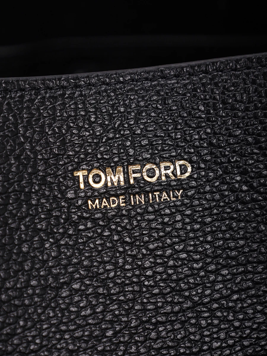 Сумка кожаная TOM FORD L1809-LCL429X 1N001 Черный  Фото 5