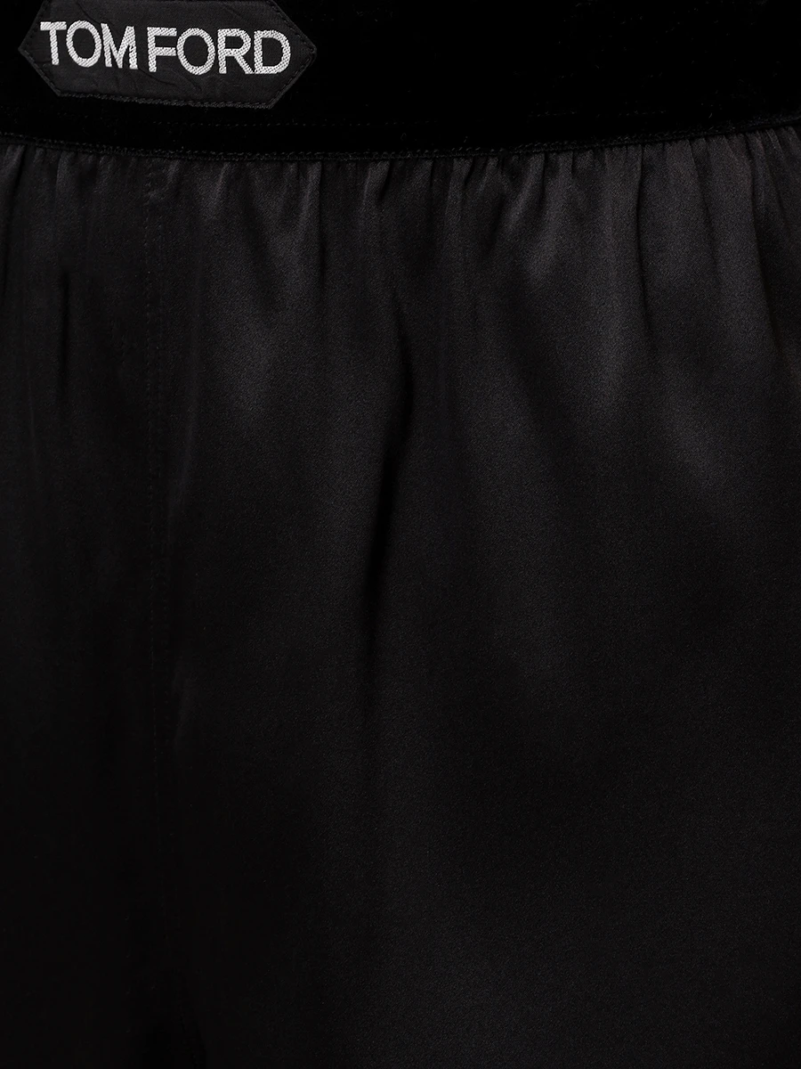 Шорты шелковые TOM FORD SH0021-FAX881 LB999 Черный  Фото 5