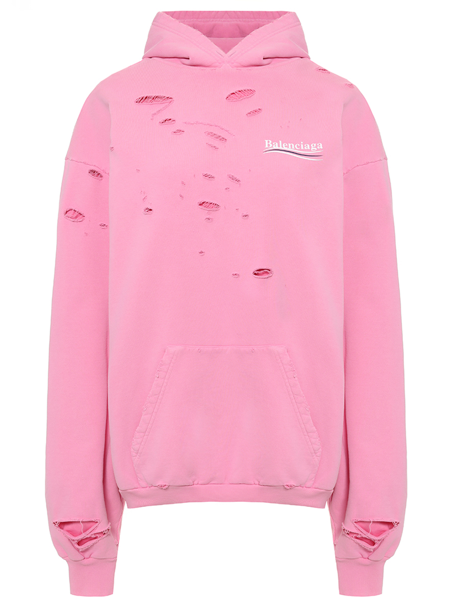 Худи хлопковое BALENCIAGA