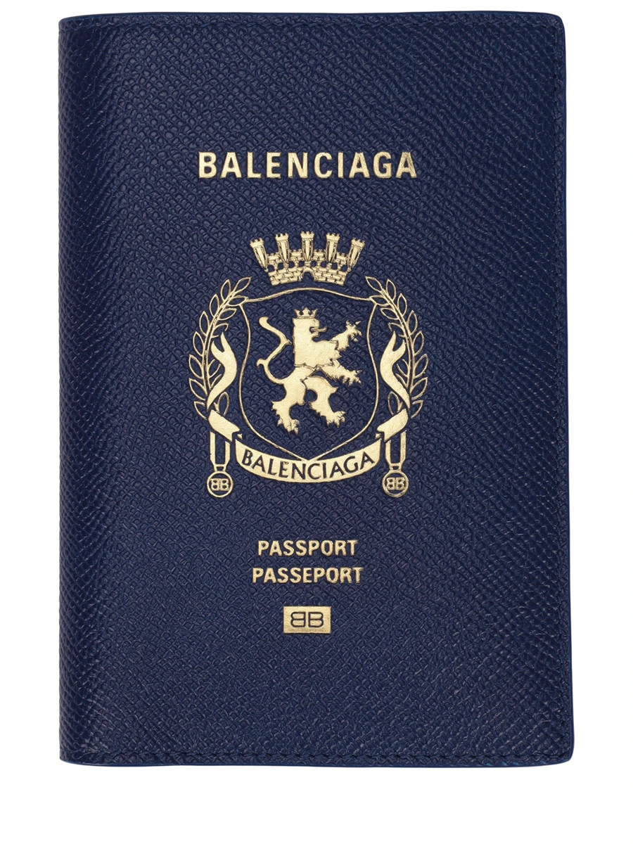 

Обложка для документов кожаная, Синий, 7877422AA3R 4734