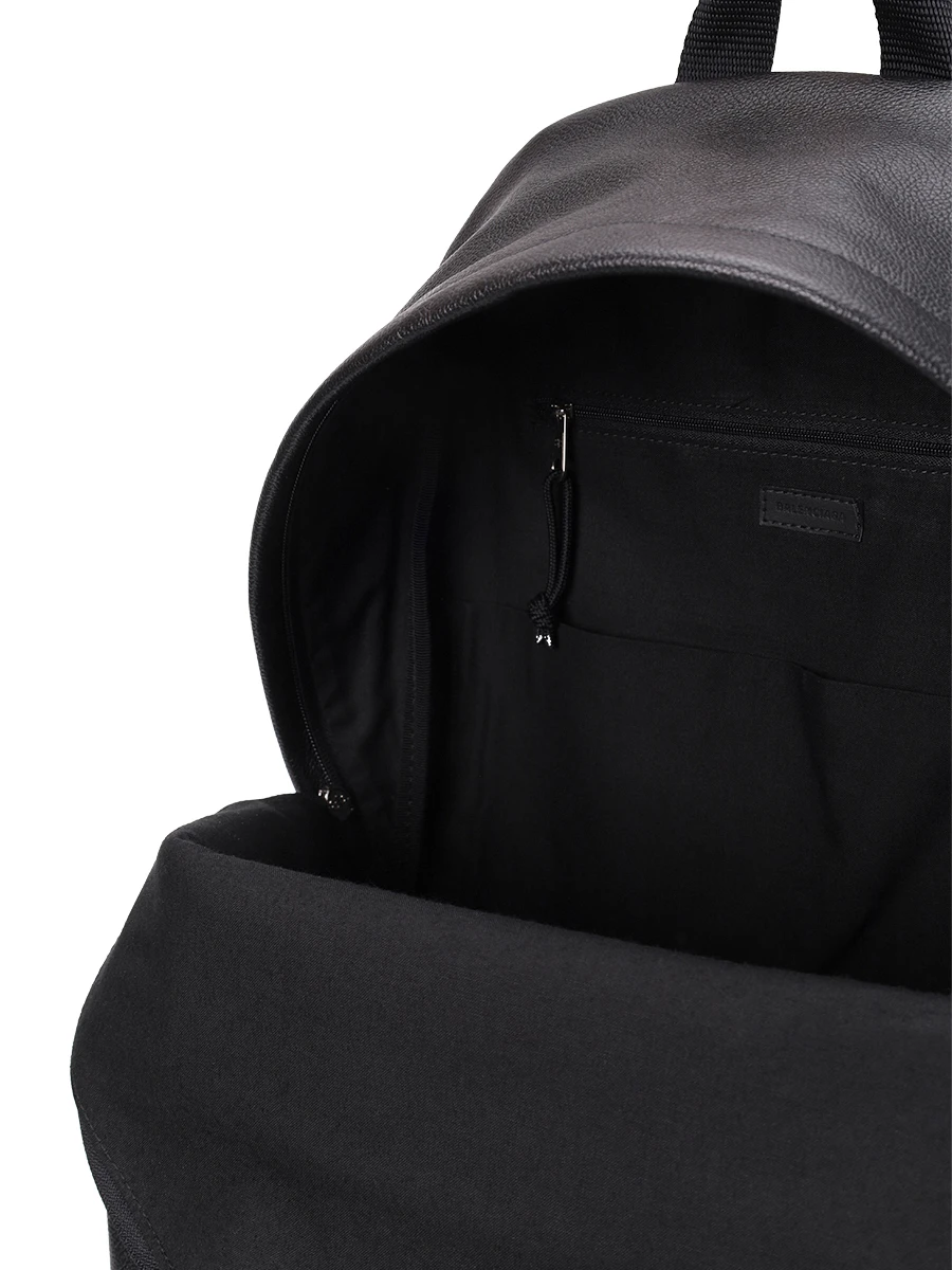 Рюкзак кожаный BALENCIAGA 5032212ABND 1000 Черный  Фото 3