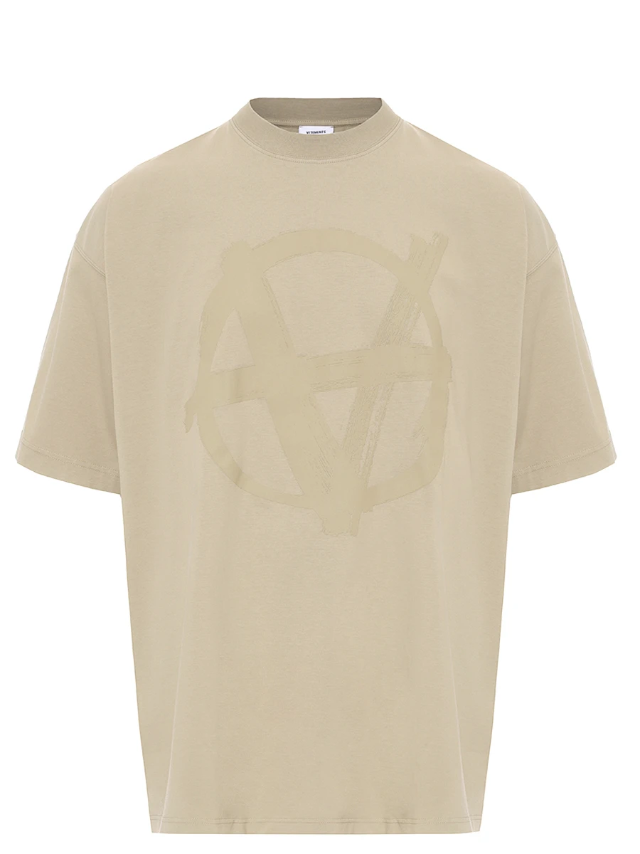 Футболка хлопковая VETEMENTS UA66TR655T1000 Принт 