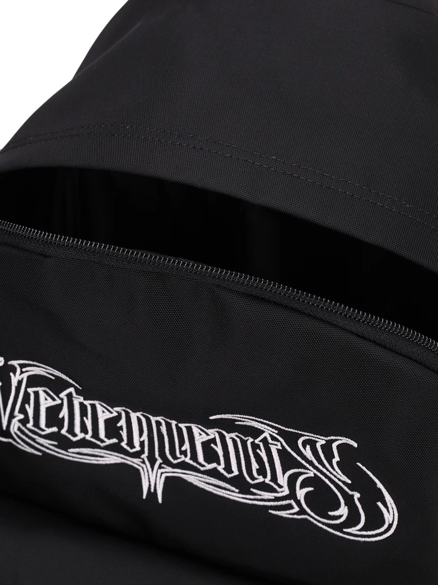 Рюкзак текстильный VETEMENTS UA66BA100B1101 Черный  Фото 4