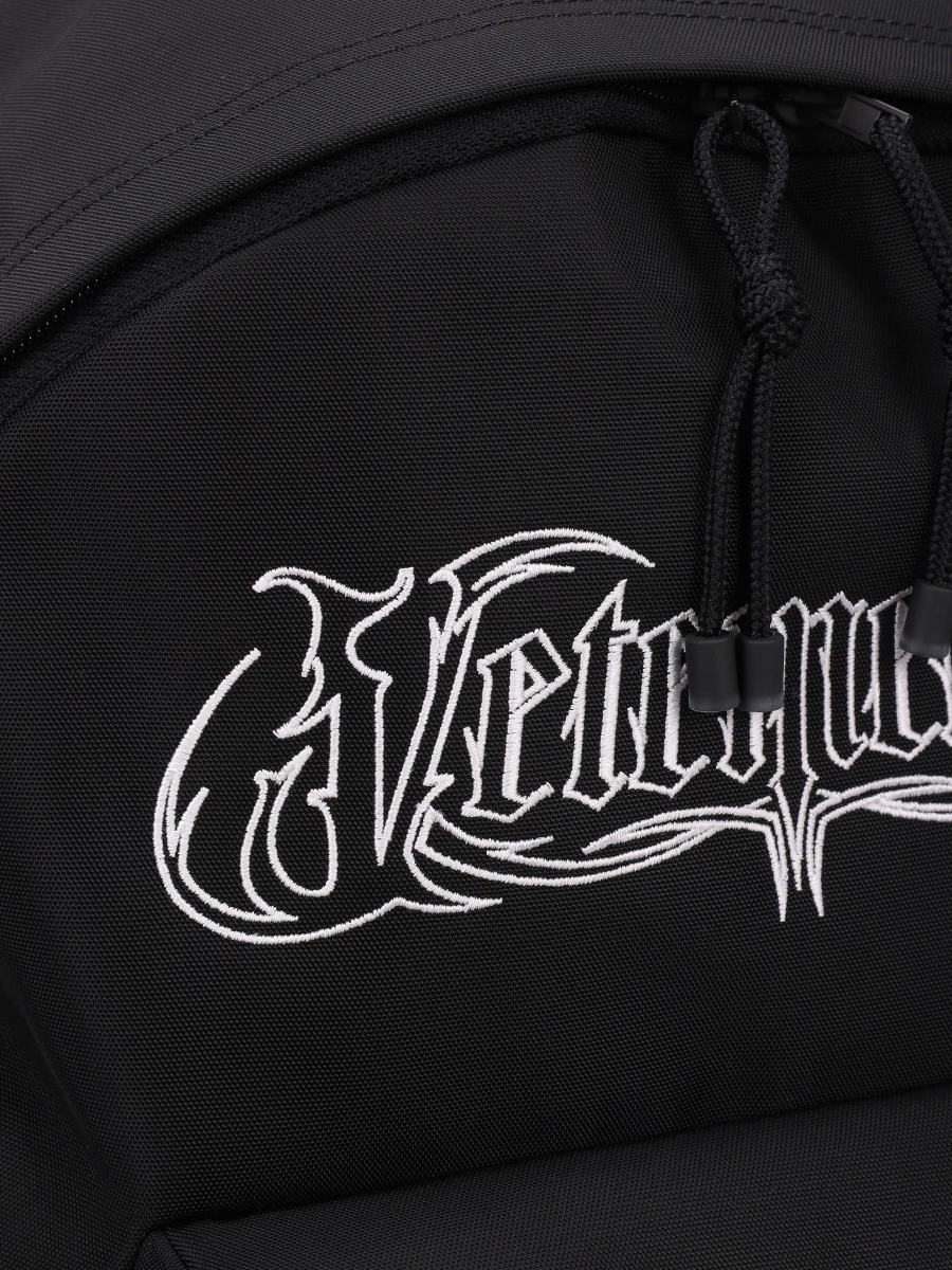 Рюкзак текстильный VETEMENTS UA66BA100B1101 Черный  Фото 5