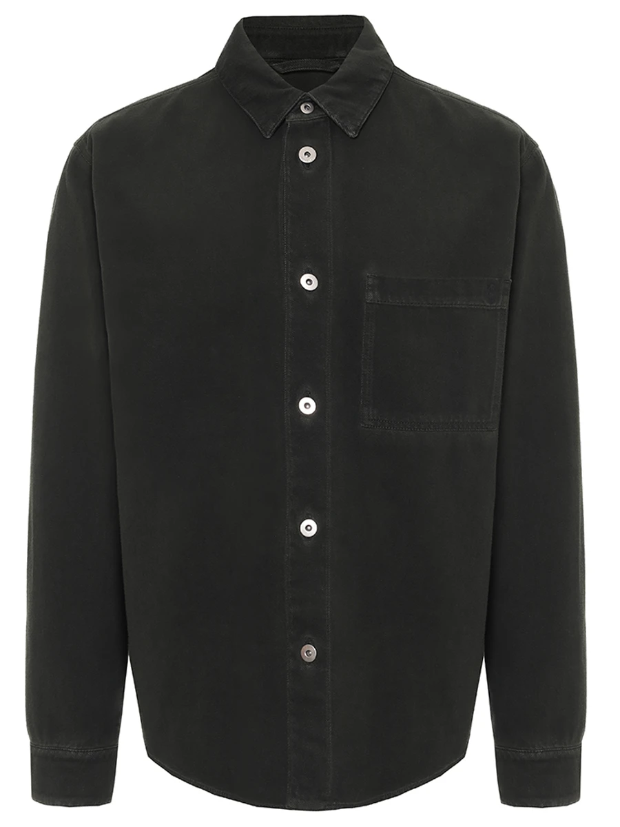 Рубашка хлопковая BURBERRY 8101259 B8634 Хаки 