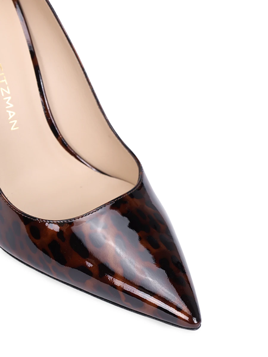 Туфли кожаные STUART WEITZMAN SJ959DBR Коричневый  Фото 5