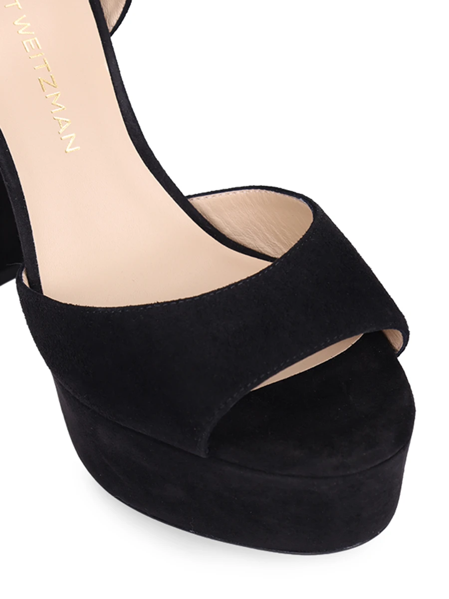 

Босоножки замшевые Ryder, Черный, S5533BLK