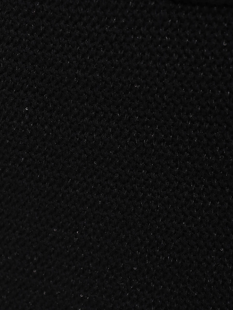 Платье с люрексом SELF-PORTRAIT RS25-034S-B Черный  Фото 6