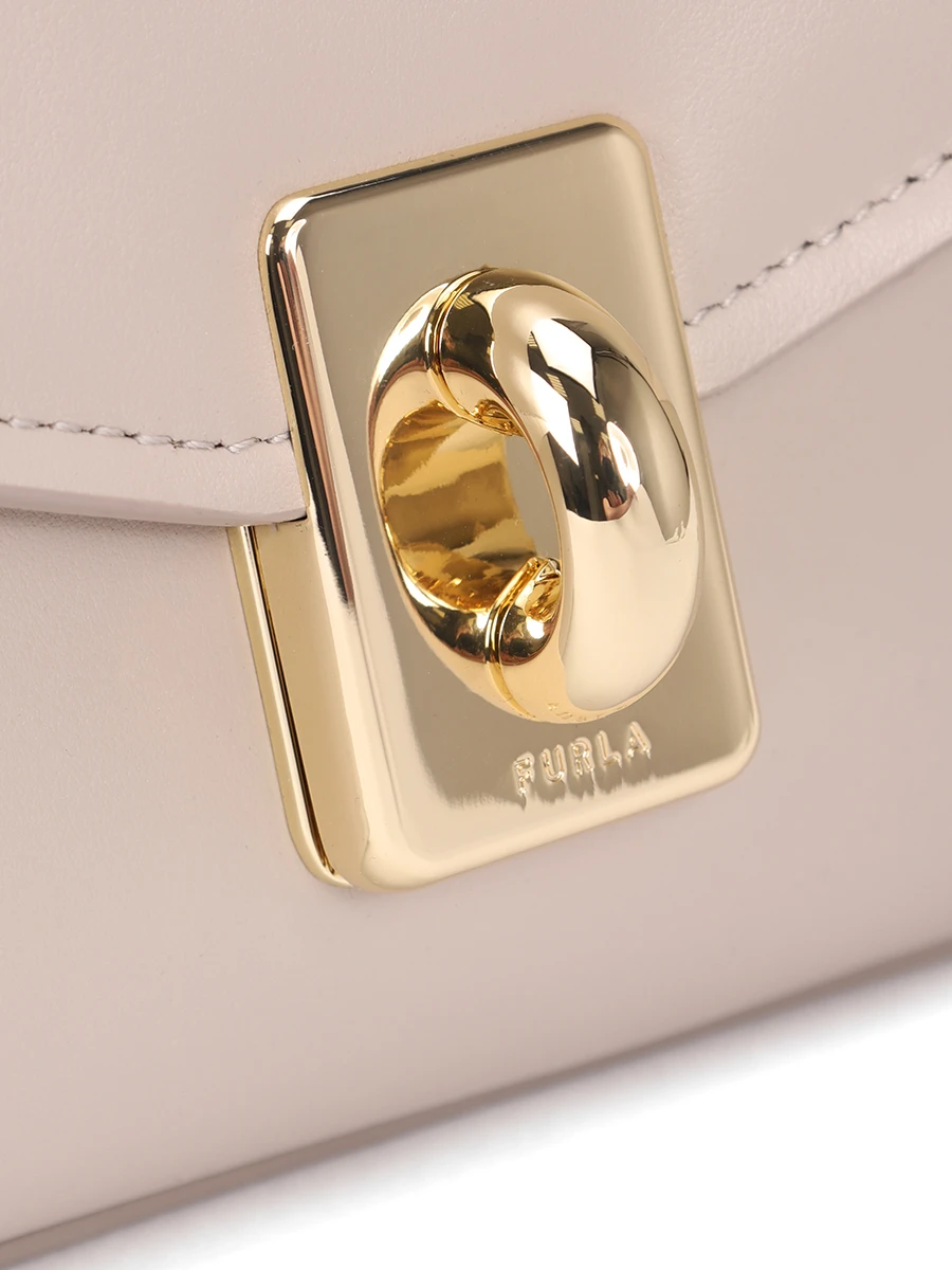 Сумка кожаная Meridiana FURLA WB01517-BX3227-VAN00 Серый  Фото 5