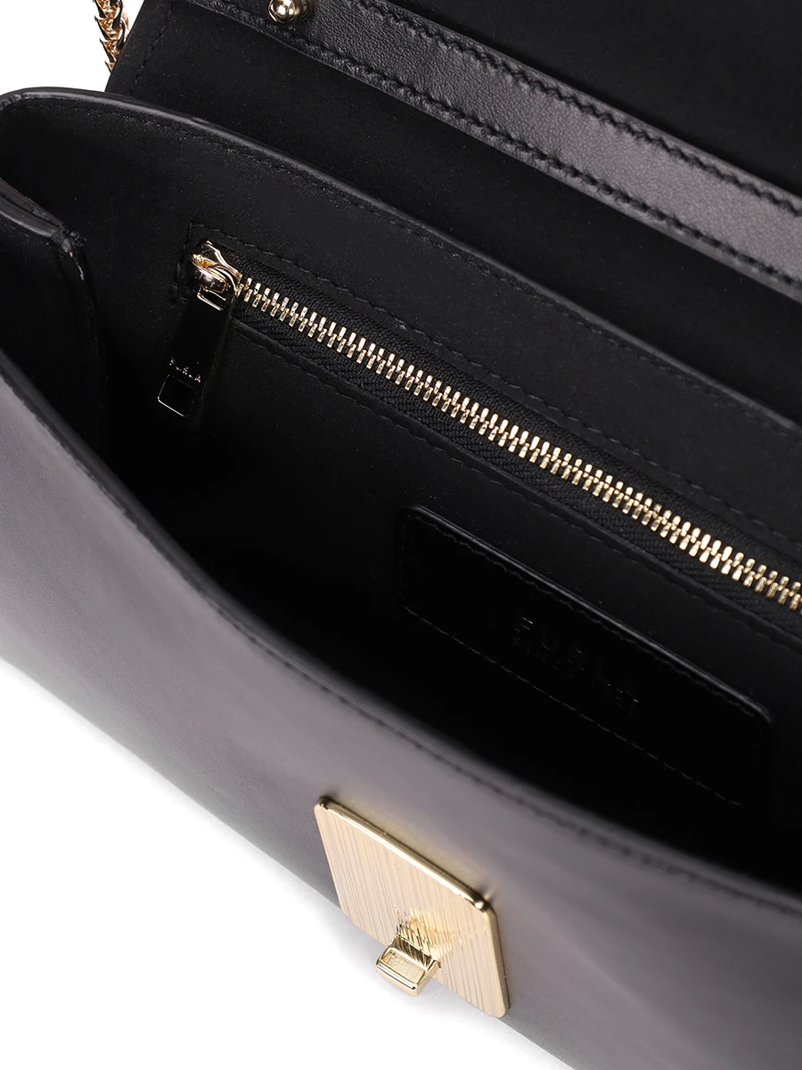 Сумка кожаная Meridiana FURLA WB01517-BX3227-O6000 Черный  Фото 4