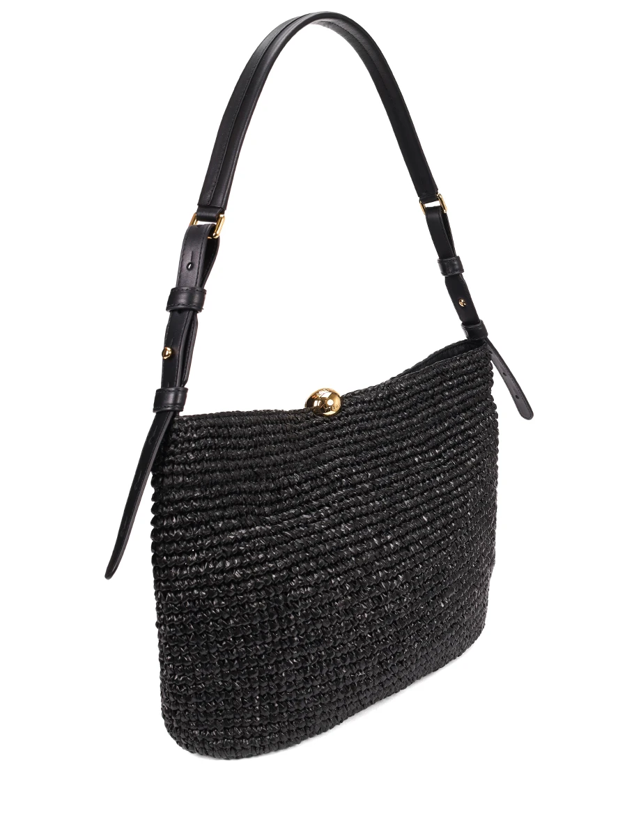 Сумка из рафии Sfera FURLA WB01716-BX3945-O6000 Черный  Фото 3