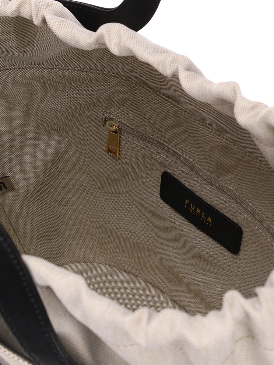 Сумка текстильная Vortice FURLA WB01592-BX3542-TON00 Черный  Фото 4