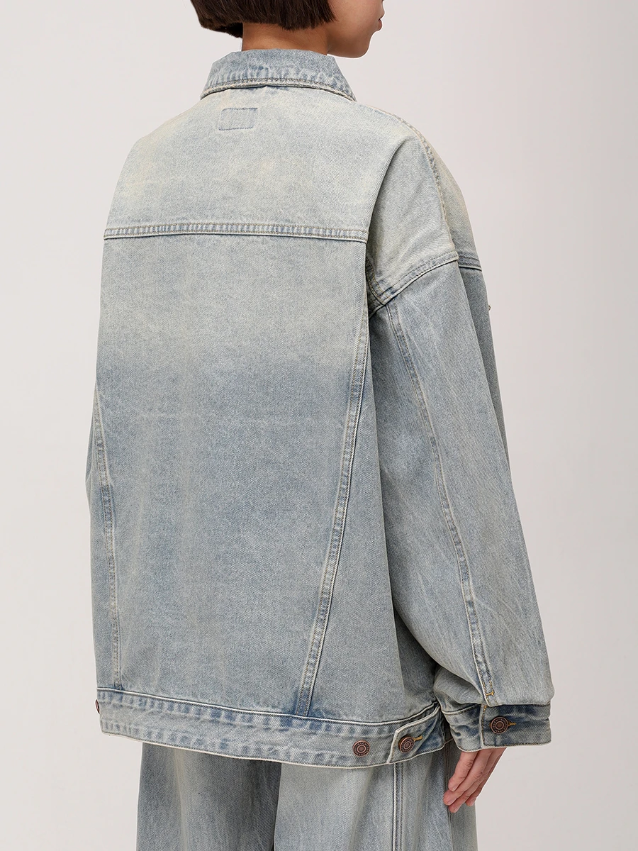 

Куртка джинсовая, Голубой, 203DVNRE014_GNB