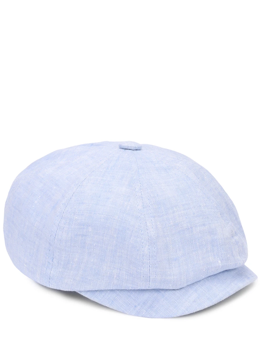 Кепка льняная CUDGI HD-802 LB-B Голубой 