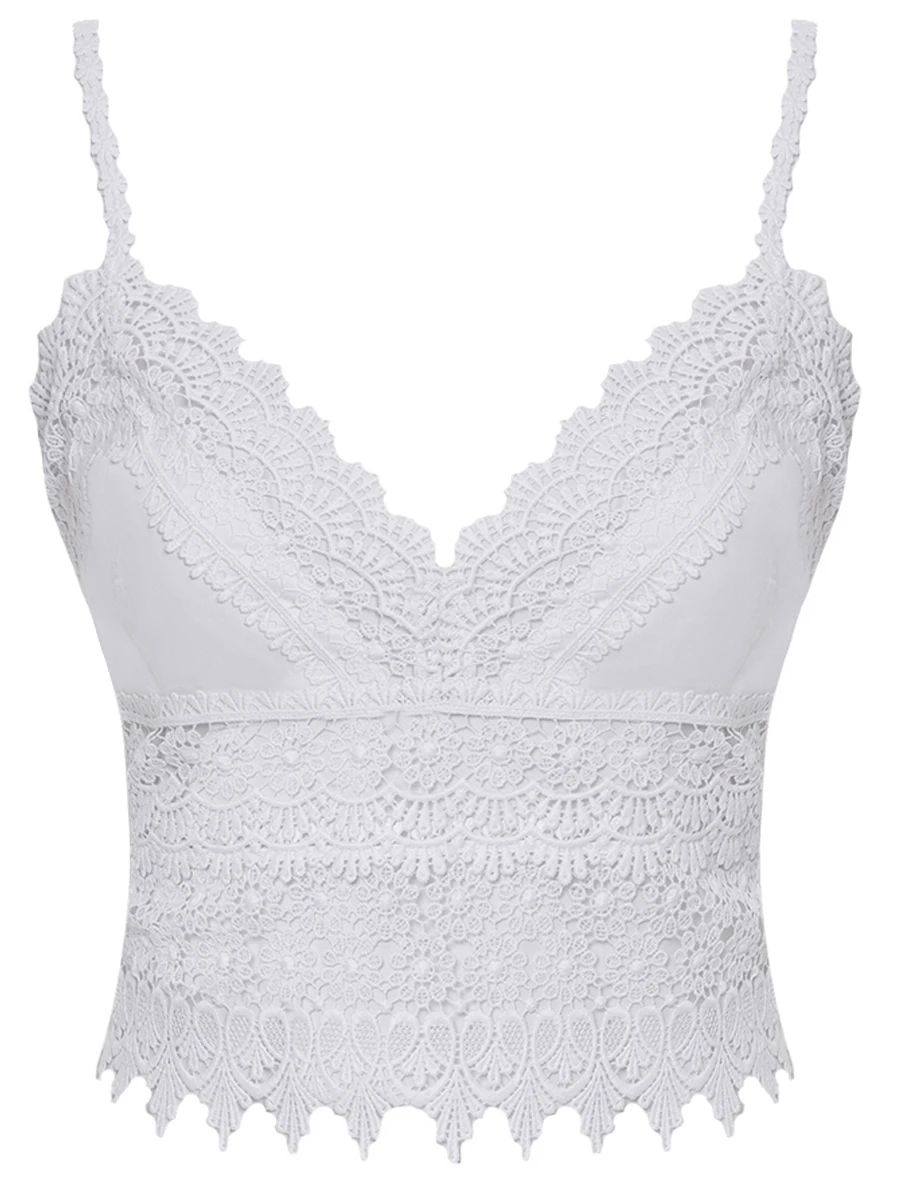 Топ-бралетт хлопковый Dana CHARO RUIZ 201102 Белый 