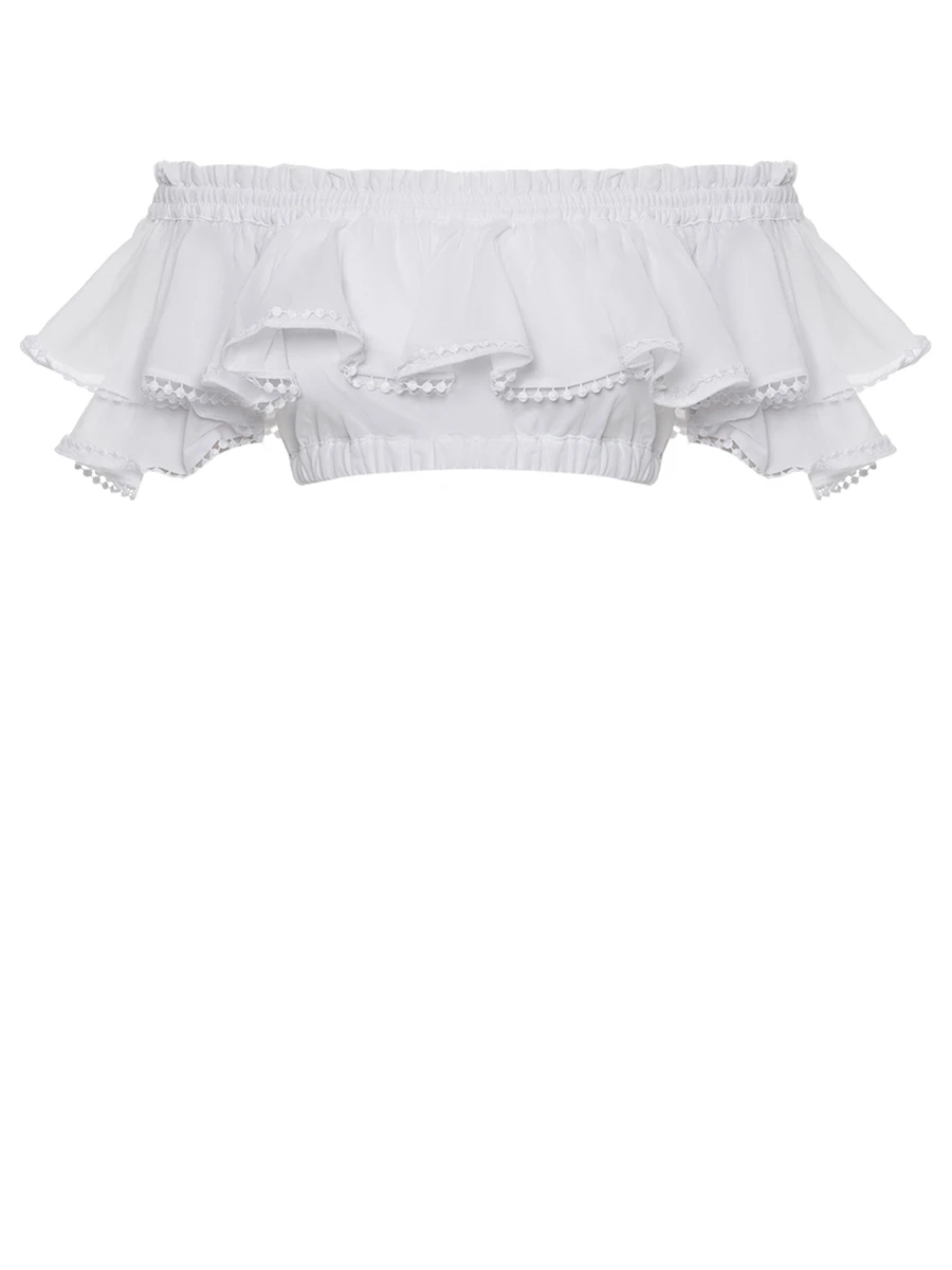 Топ хлопковый CHARO RUIZ 201110 Белый 