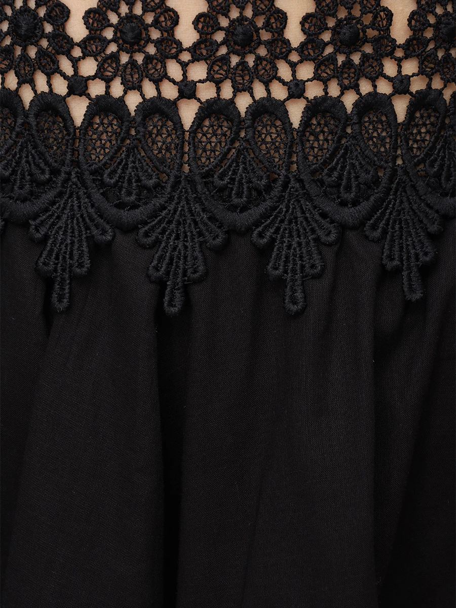 

Сарафан хлопковый, Черный, 201605