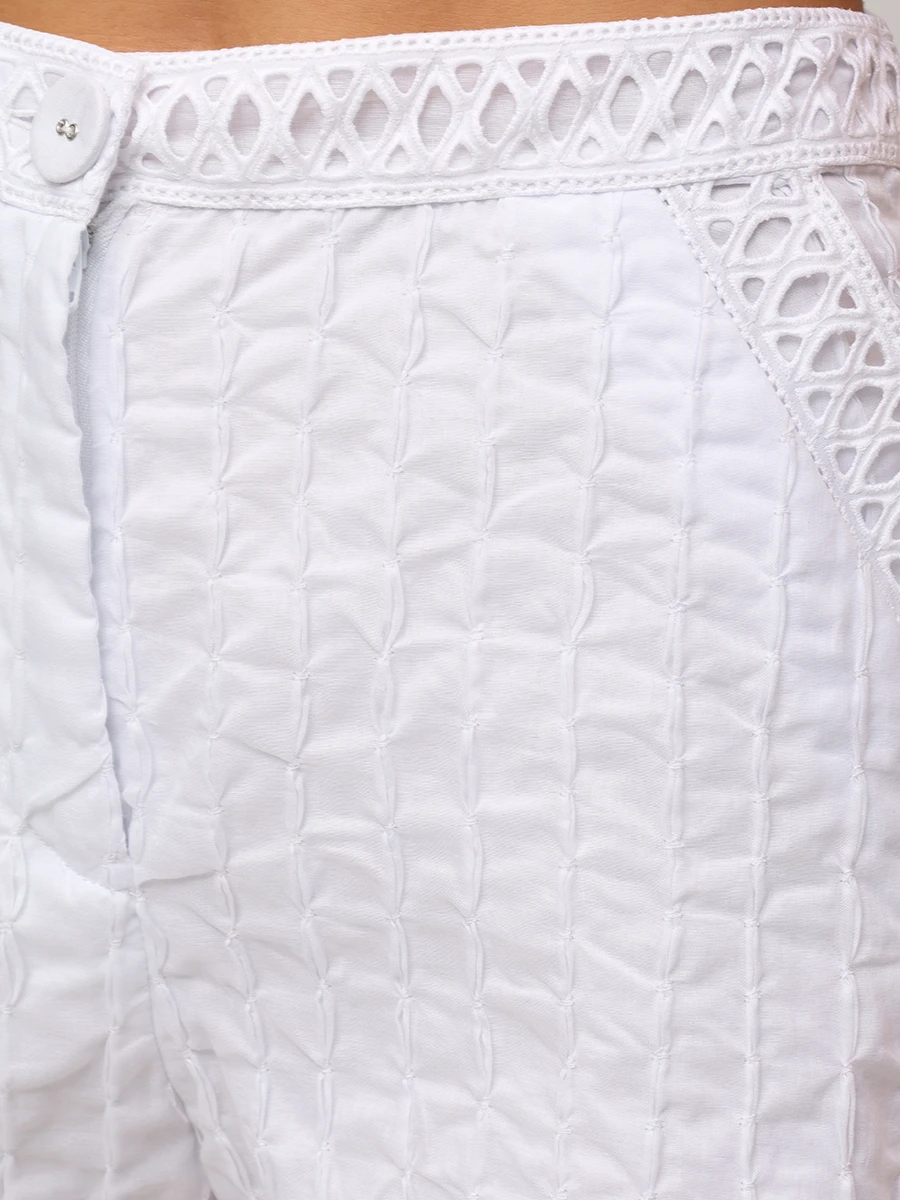 Шорты хлопковые CHARO RUIZ 251500 Белый  Фото 5