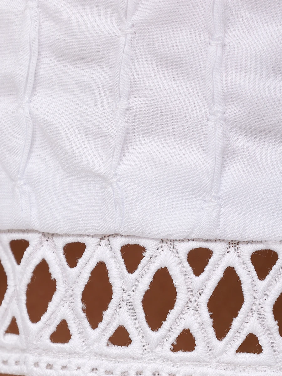 Шорты хлопковые CHARO RUIZ 251500 Белый  Фото 6