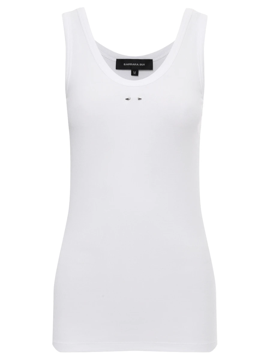 

Топ хлопковый, Белый, F1471JMM 01