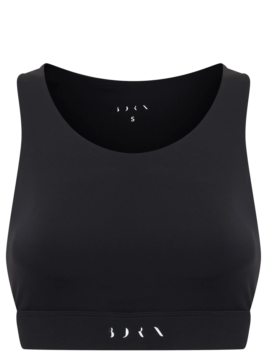 Топ однотонный BORN Top Nara Black Черный 