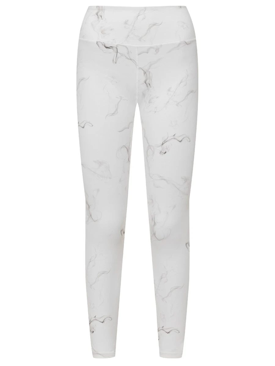 Леггинсы с принтом BORN Helio Fungi Белый 