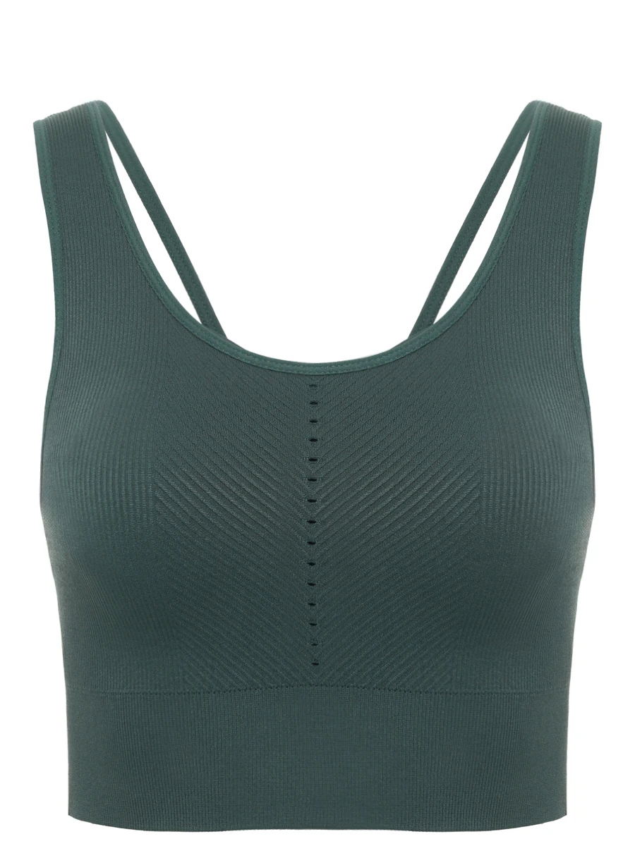 Топ однотонный BORN Top Naisha Moss Зеленый 