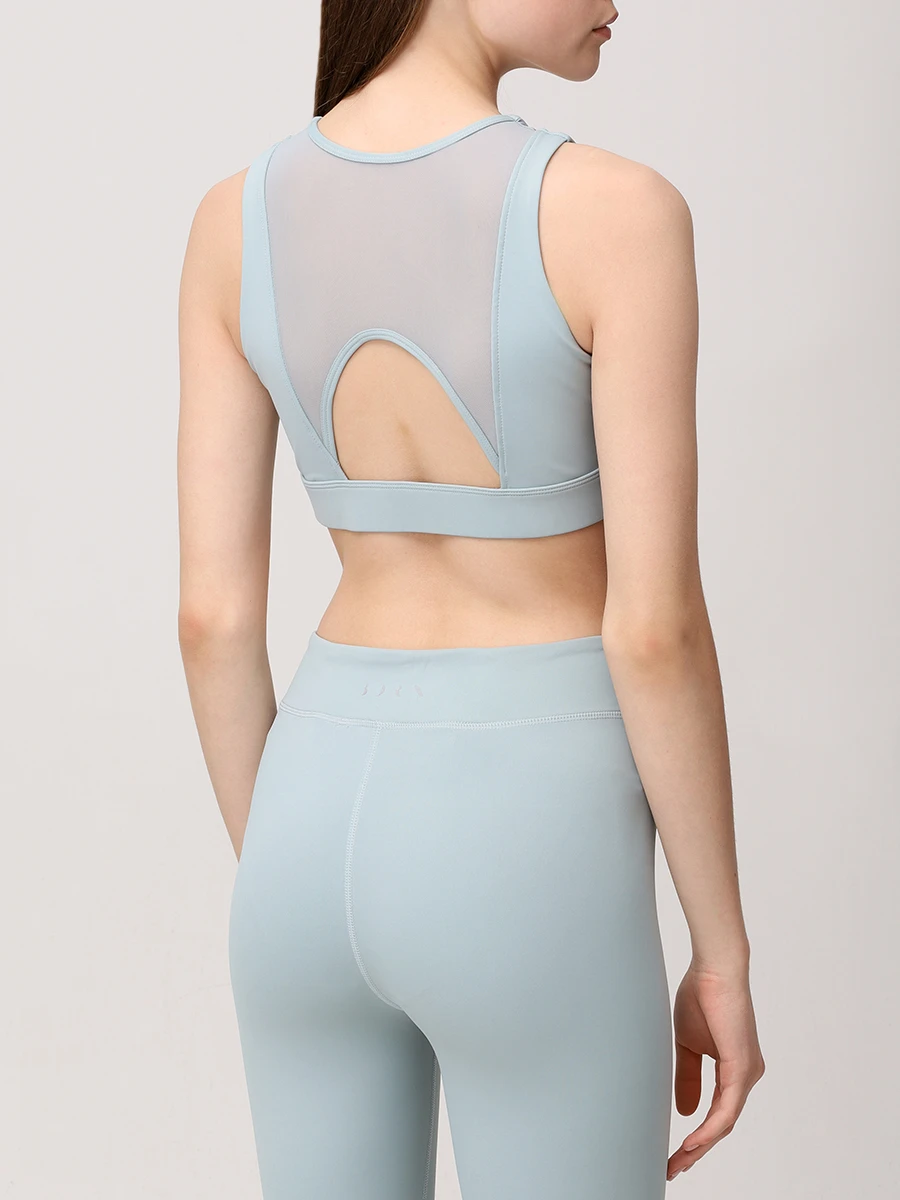 Топ однотонный BORN Top Namir Grey Mist Мятный  Фото 3