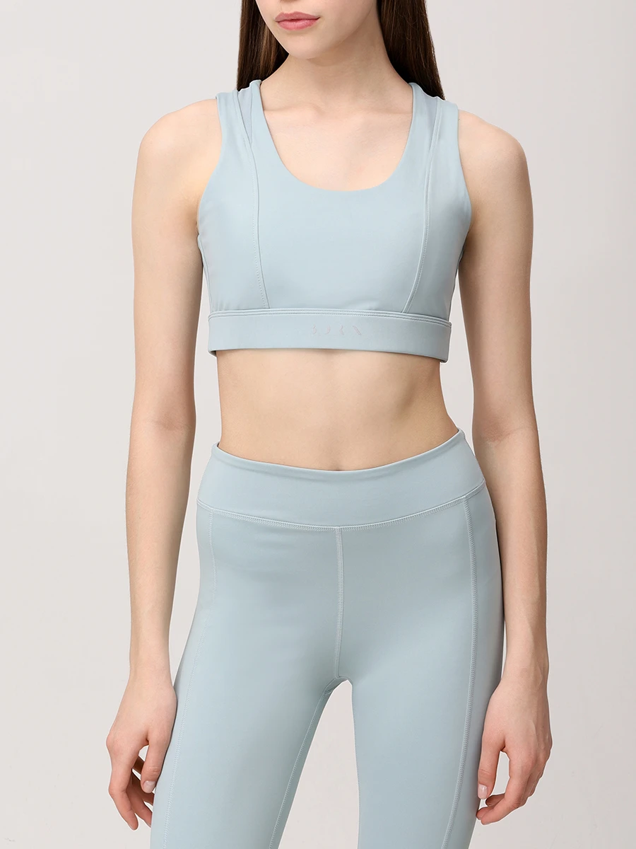 Топ однотонный BORN Top Namir Grey Mist Мятный  Фото 4