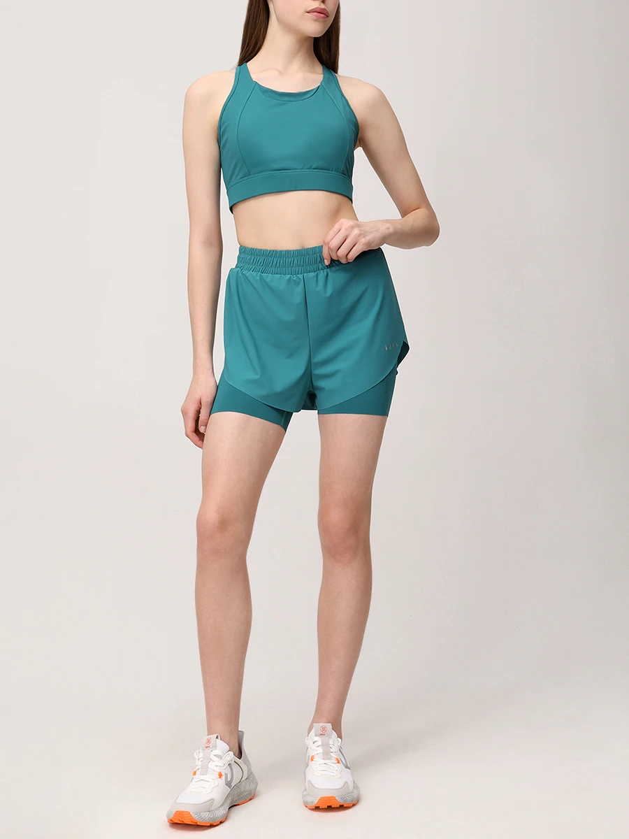 Топ однотонный BORN Top Bikila Biscay Green Зеленый  Фото 2