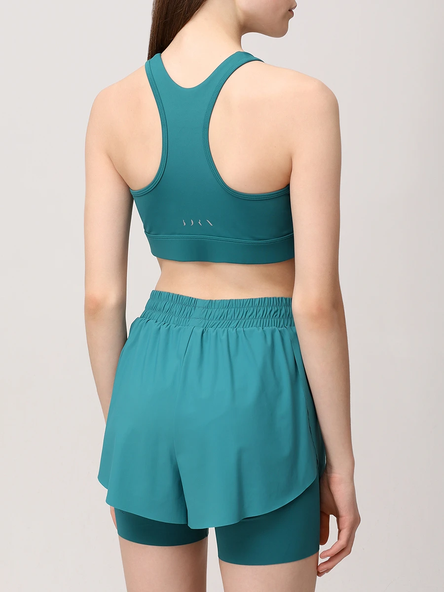 Топ однотонный BORN Top Bikila Biscay Green Зеленый  Фото 3