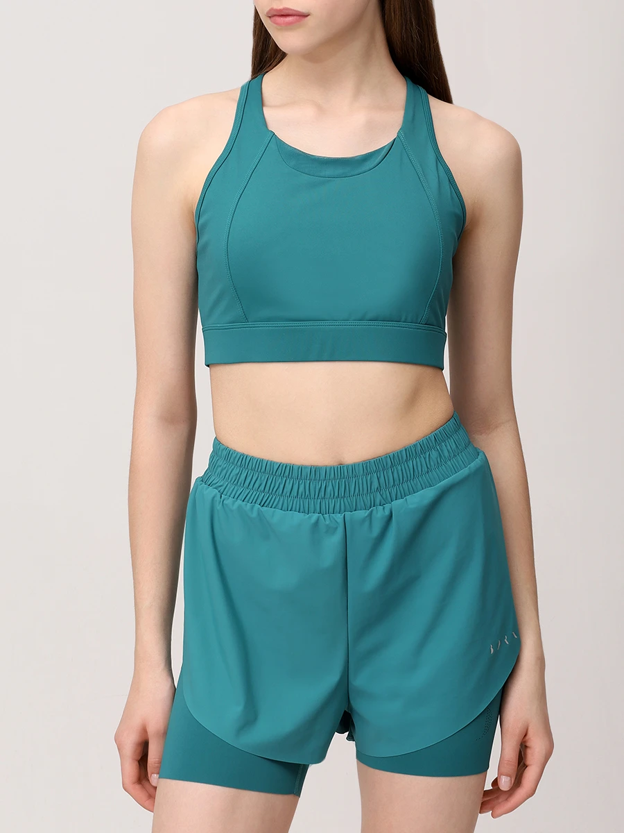 Топ однотонный BORN Top Bikila Biscay Green Зеленый  Фото 4