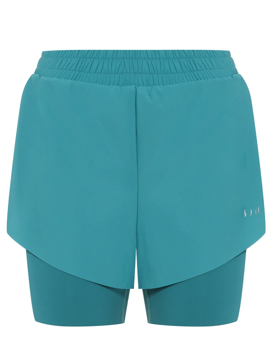 Шорты однотонные BORN Short Bikila Biscay Green Зеленый 