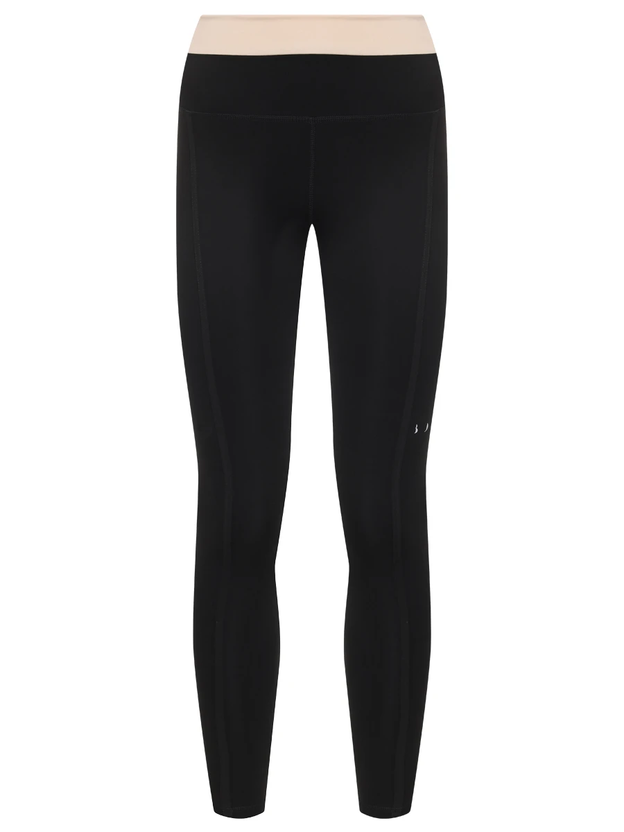 Леггинсы однотонные BORN Fiorella Black/Stone Черный 