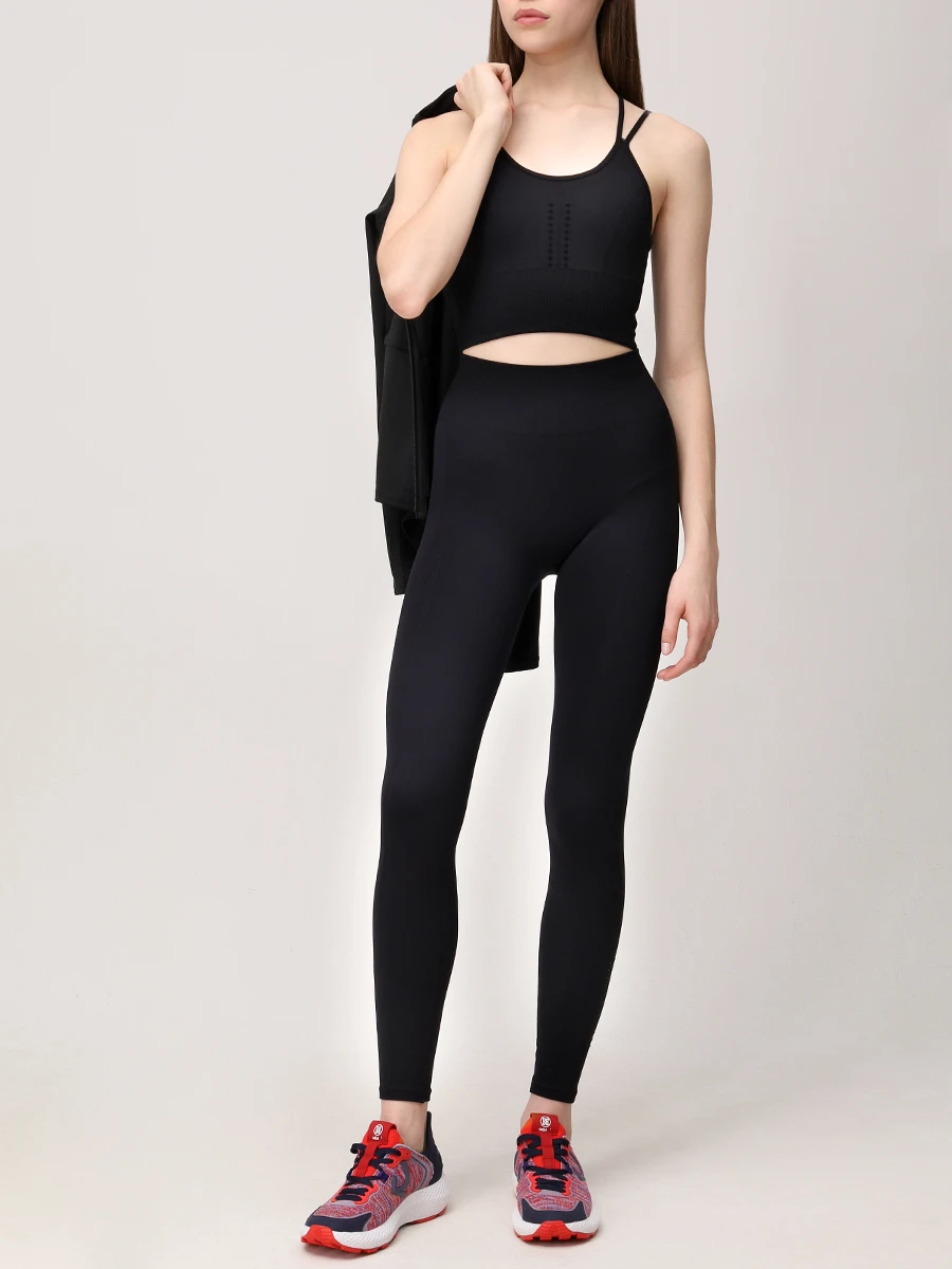 

Топ однотонный, Черный, Top India Black