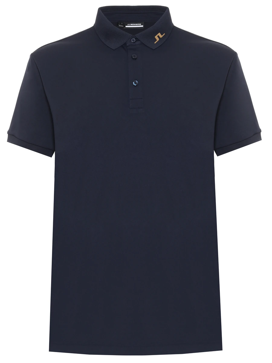 Поло с логотипом J.LINDEBERG GMJT11947/E379 Синий 