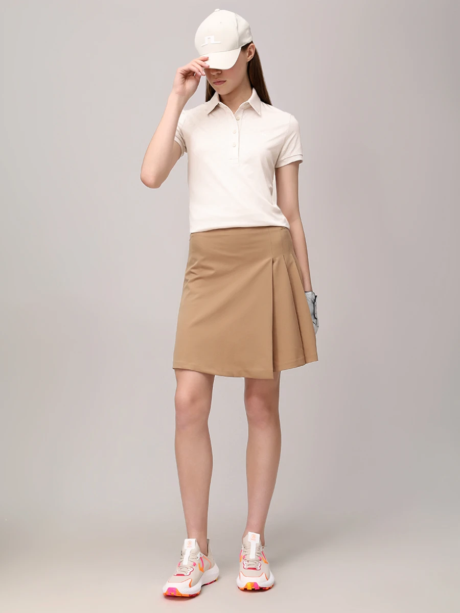 

Юбка однотонная, Бежевый, GWSD12287/E376