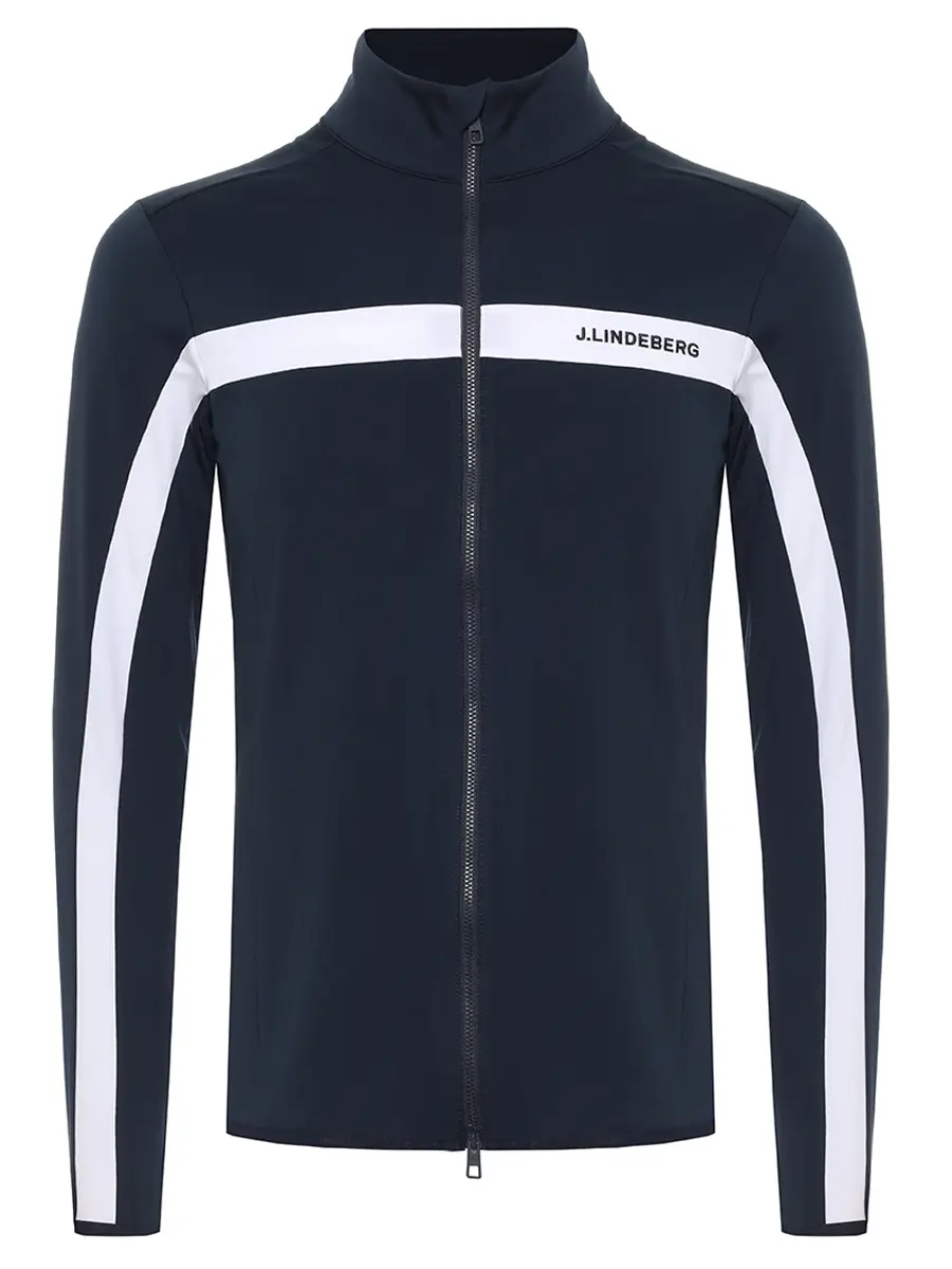 Олимпийка с логотипом J.LINDEBERG GMJS03873/6855 Синий 