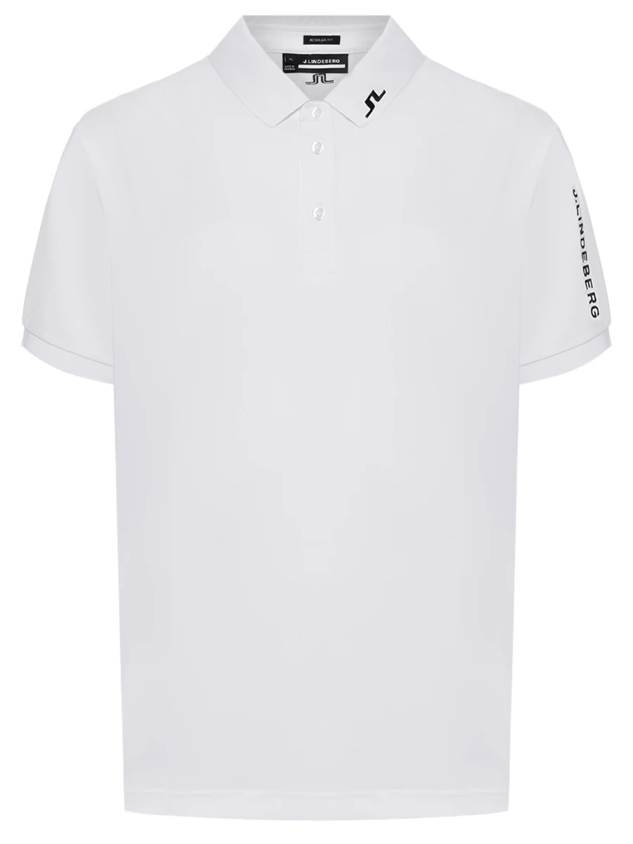 Поло с логотипом J.LINDEBERG GMJT06337/0000 Белый 