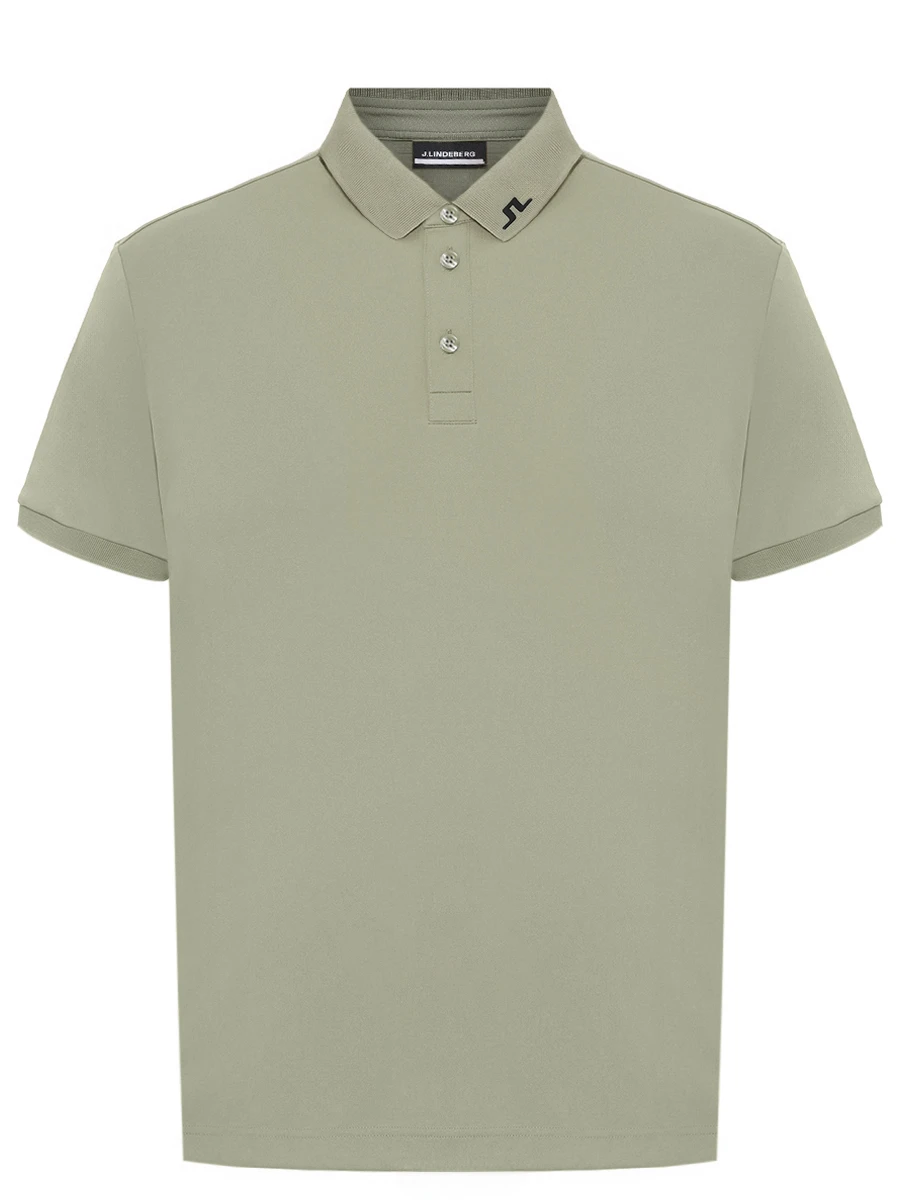 Поло с логотипом J.LINDEBERG GMJT11825/M311 Зеленый 